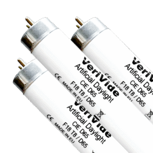 D65 Verivide Artificial Daylight CIE D65 F20T12&F18T8 Made in EU